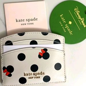 Kate Spade Minnie Mouse Icon Card Holder Wallet